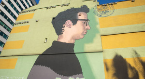 Nowy mural Bruno Neuhamera na warszawskiej Woli