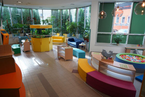 Centrum Onkologii w Lublinie z kolorową Strefą Rodzica