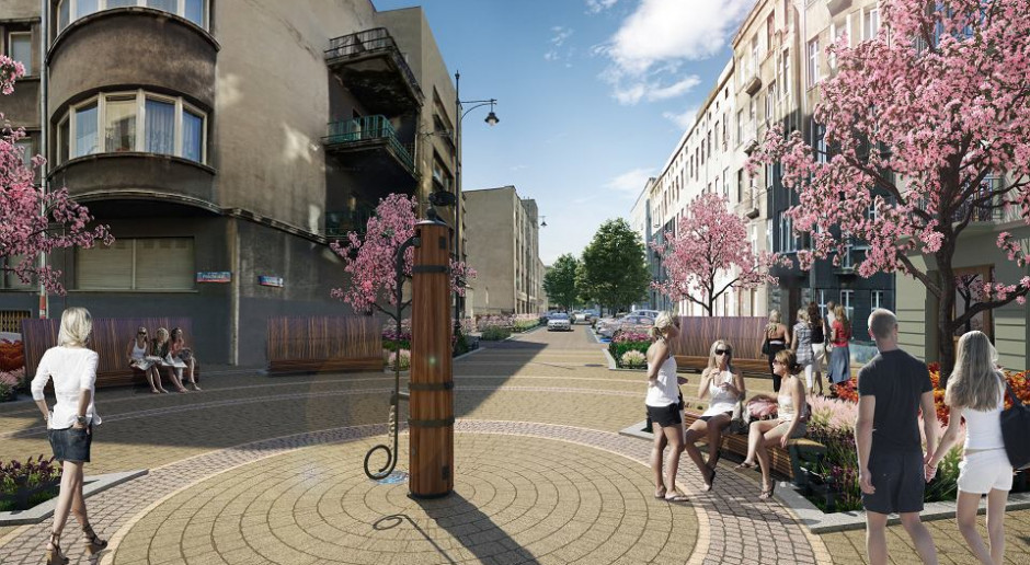 Tak będzie wyglądał nowy woonerf w Łodzi!