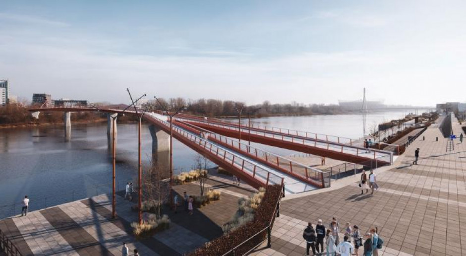 Wiemy, kto wybuduje most pieszo-rowerowy na Pragę