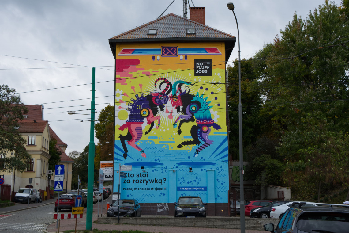 Przybywa ekologicznych murali w polskich miastach