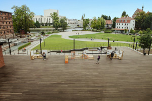 Rewitalizacja Młynów Rothera w Bydgoszczy: to tutaj powstał największy taras w Polsce