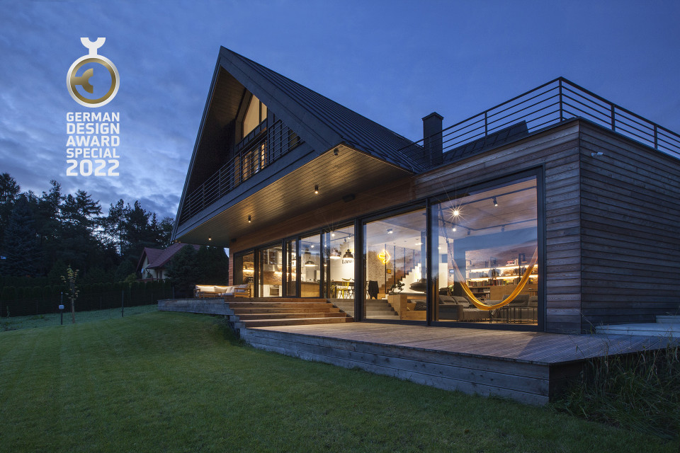 Małopolska Chata Podcieniowa zdobywa German Design Award