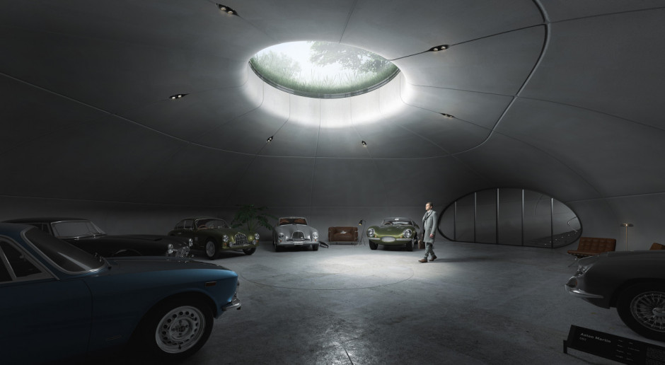 Sekretny podziemny garaż inspirowany filmami o Bondzie. Znamy szczegóły warszawskiego projektu