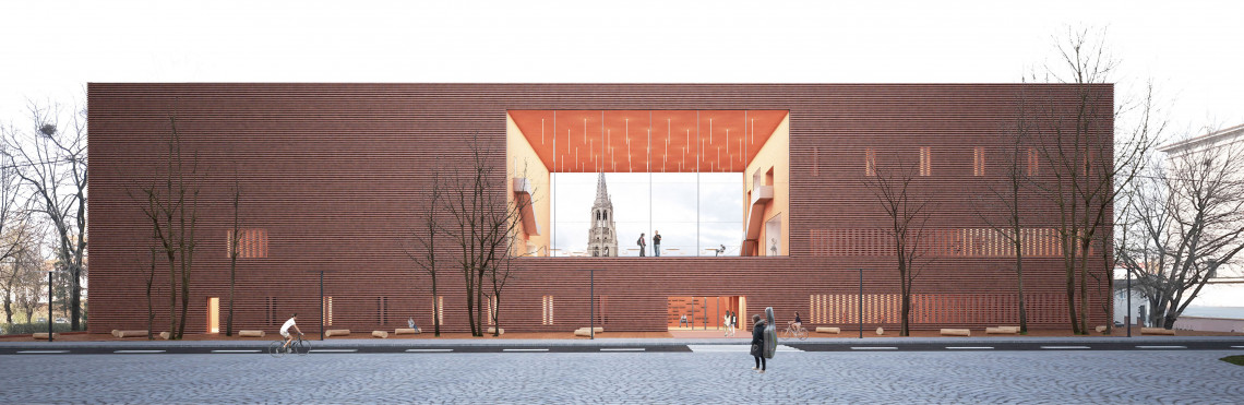 Coraz bliżej budowy Akademii Muzycznej w Katowicach szkicu SLAS Architekci