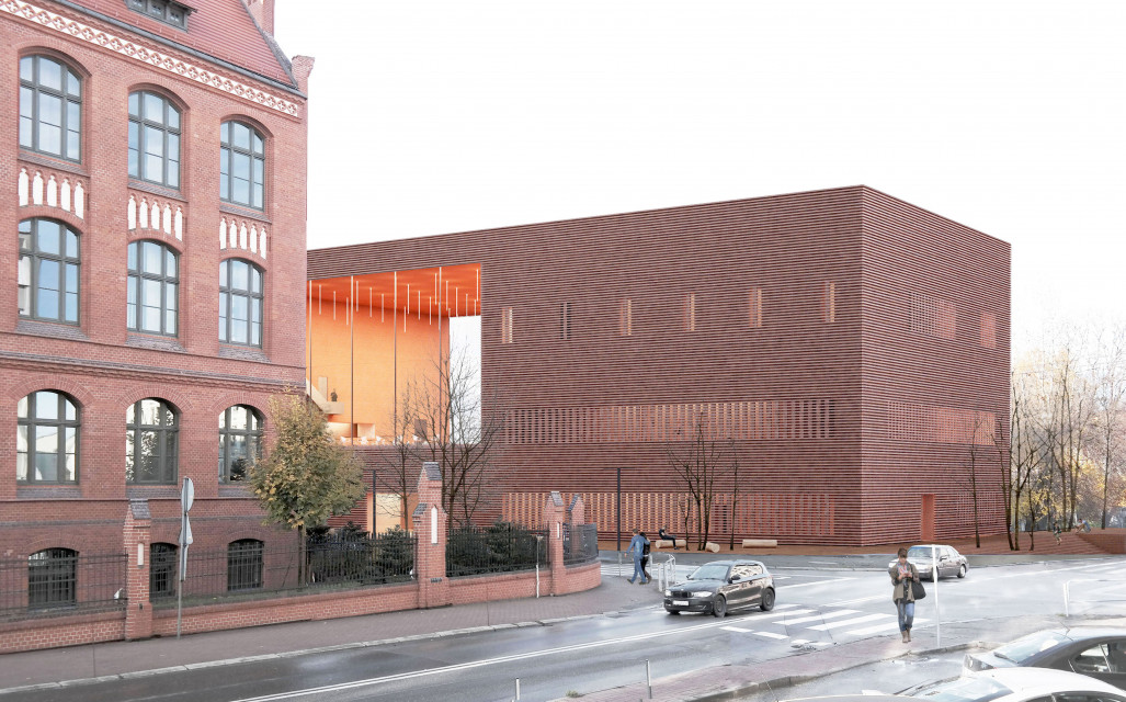 Coraz bliżej budowy Akademii Muzycznej w Katowicach szkicu SLAS Architekci