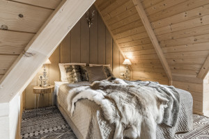 Tutaj wypoczniesz jak w tradycyjnej góralskiej chacie. Zaglądamy do wnętrz Villa Hello Tatry