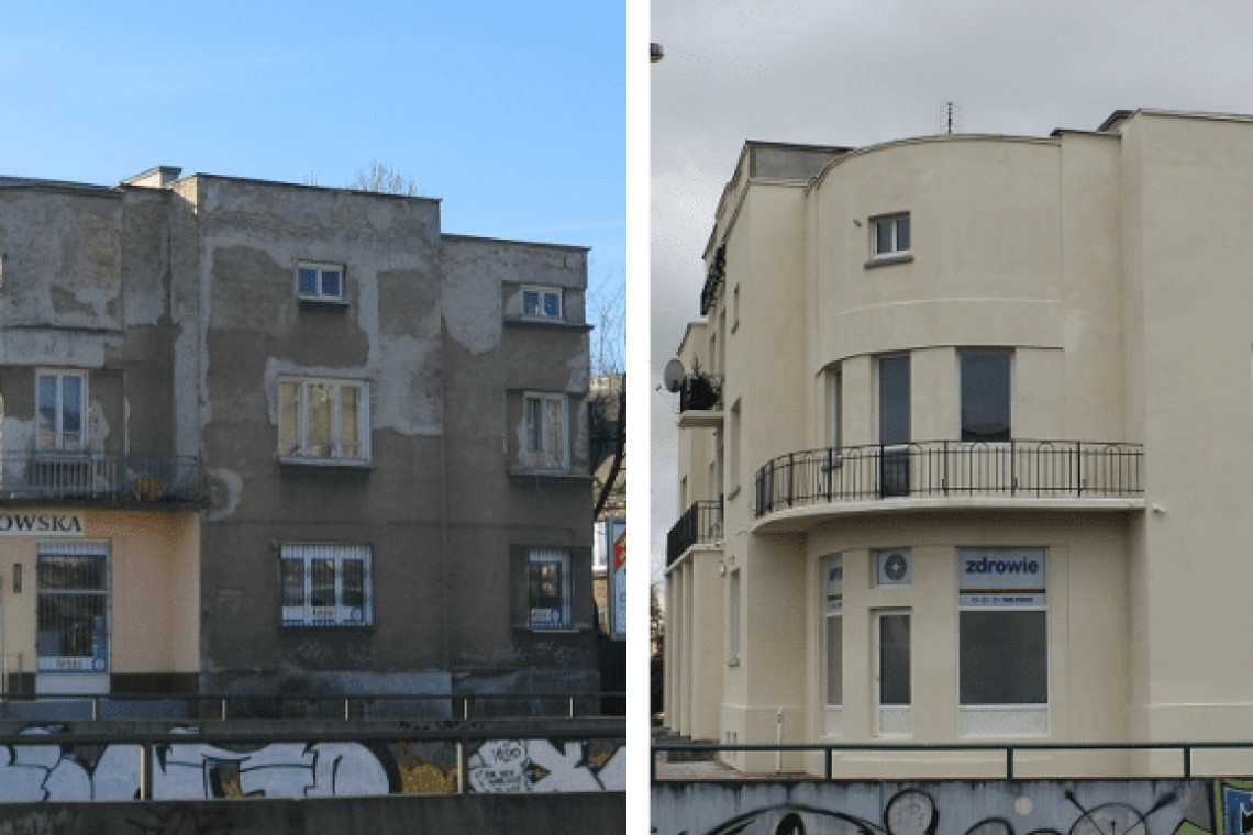 Warszawski "Jasny Dom" po częściowej modernizacji