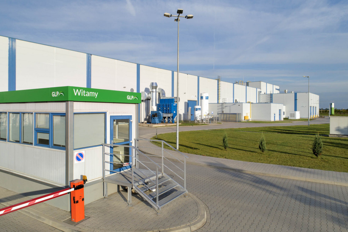GLP Wrocław IV Logistics Centre z antysmogową kostką brukową