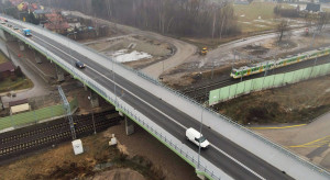 Nad trasą Rail Baltica w Łochowie pojawił się nowy wiadukt