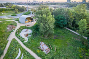 Powstanie największy park w Warszawie. Tuż przy Pawilonie Edukacyjnym Kamień