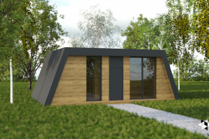 Toya Design zaprojektowali zespół domków rekreacyjnych w Powidzkim Parku Krajobrazowym