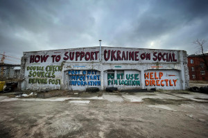 Tak polscy muraliści zareagowali na wojnę w Ukrainie