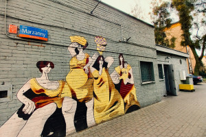 Mokotowskie murale. Oto co widnieje na murach warszawskiej dzielnicy