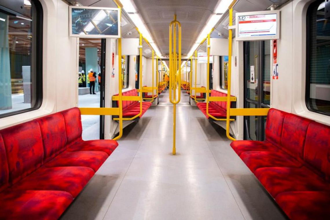 Metro na Bródnie - trwają już jazdy testowe, fot. UM Warszawa Trwają jazdy testowe metra na Bródno