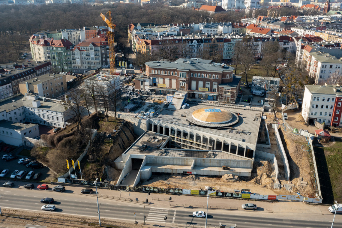 Metamorfoza Teatru Polskie w Szczecinie. Co słychać na placu budowy?