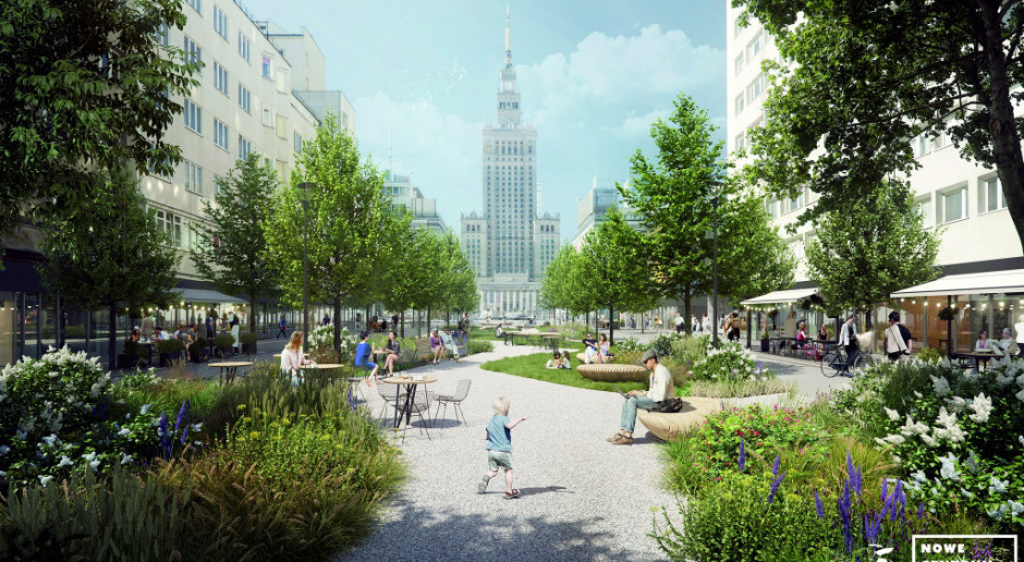 Jest umowa na projekt przebudowy rejonu ulic Złotej i Zgoda w Warszawie