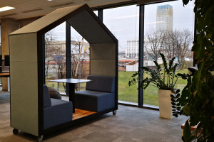 Oto nowe biuro Tesco Technology w Krakowie. Miejsce pracy dedykowane do kreatywnego myślenia