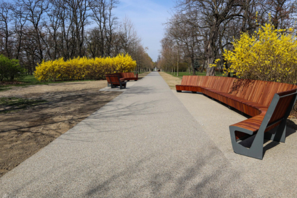 Poznański park Tysiąclecia w nowej odsłonie na wiosnę
