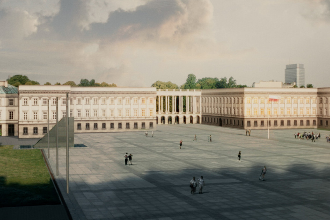 Budowa Pałacu Saskiego ma ruszyć w 2025 r. i potrwa do końca dekady. W Pałacu Brühla - senat