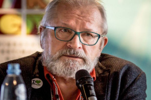 Prace Grzegorza Rosińskiego na wystawie w Centrum Komiksu i Narracji Interaktywnej EC1