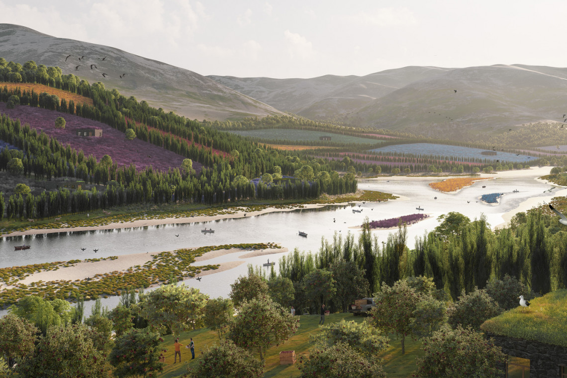 Naturalna dolina w Armenii stanie się sercem globalnej ekoturystyki. Oto odważny projekt MVRDV