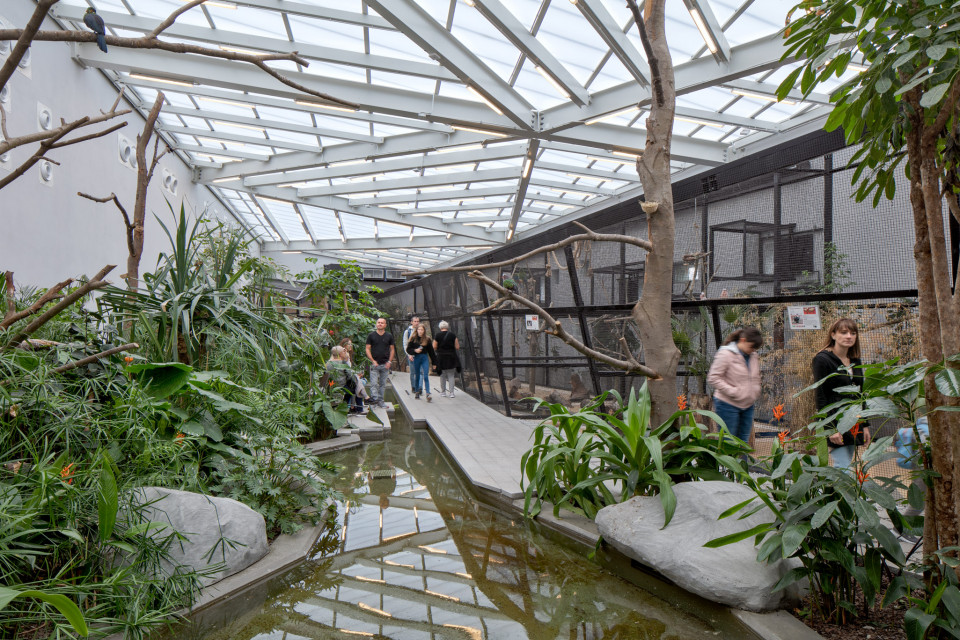 Rysy Architekci odmienili jedno z najstarszych zoo w Polsce. Idea? Corbusierowska gra brył i zieleni