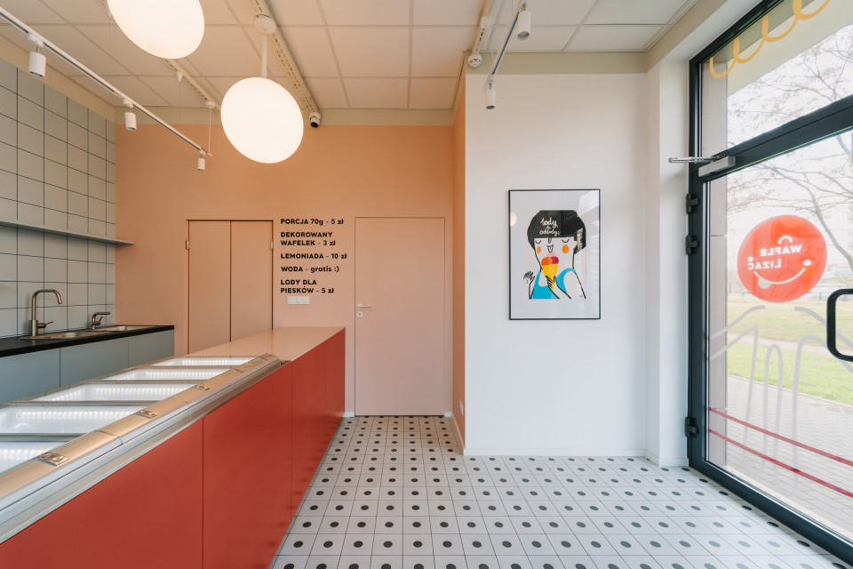 Wafle Lizać, proj. Pigalopus, fot. Migdał Studio