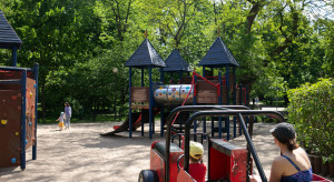 Plac zabaw w Parku Ujazdowskim zamknięty w tym sezonie