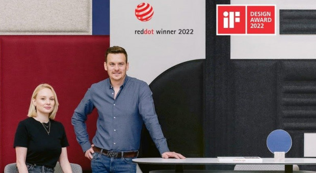 Najnowszą propozycję marki Acustio, kolekcję Colline, nagrodzono prestiżowymi nagrodami – Red Dot Design Award oraz iF Design Award. fot. mat. prasowe