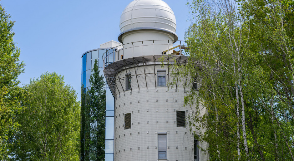 Po kilku latach intensywnych prac budowlanych, Uniwersytet w Białymstoku w czerwcu 2022 r. zaprezentował swoją wyczekaną inwestycję - Planetarium i Obserwatorium, fot. mat. pras.