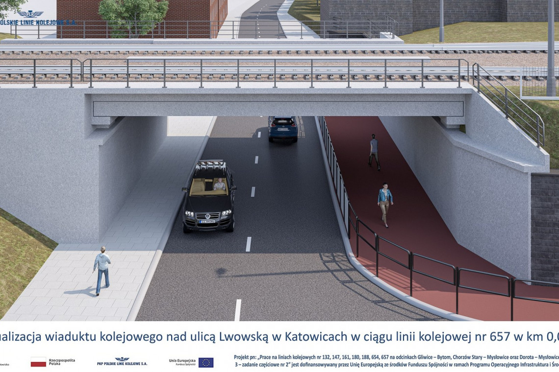 W Katowicach powstaje nowy wiadukt