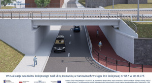 W Katowicach powstaje nowy wiadukt