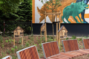 Mural i park kieszonkowy. Poznańskie Jeżyce z nowymi akcentami