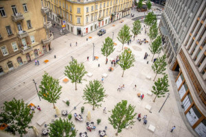 Tak wygląda odmieniony Plac Pięciu Rogów w Warszawie