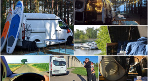 Blaszany bus zmienił w mobilny dom. Architekt właśnie spełnił marzenie