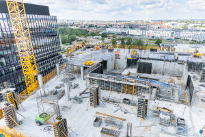 Zajrzeliśmy na budowę Nowego Rynku E w Poznaniu