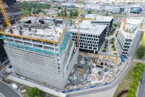 Zajrzeliśmy na budowę Nowego Rynku E w Poznaniu