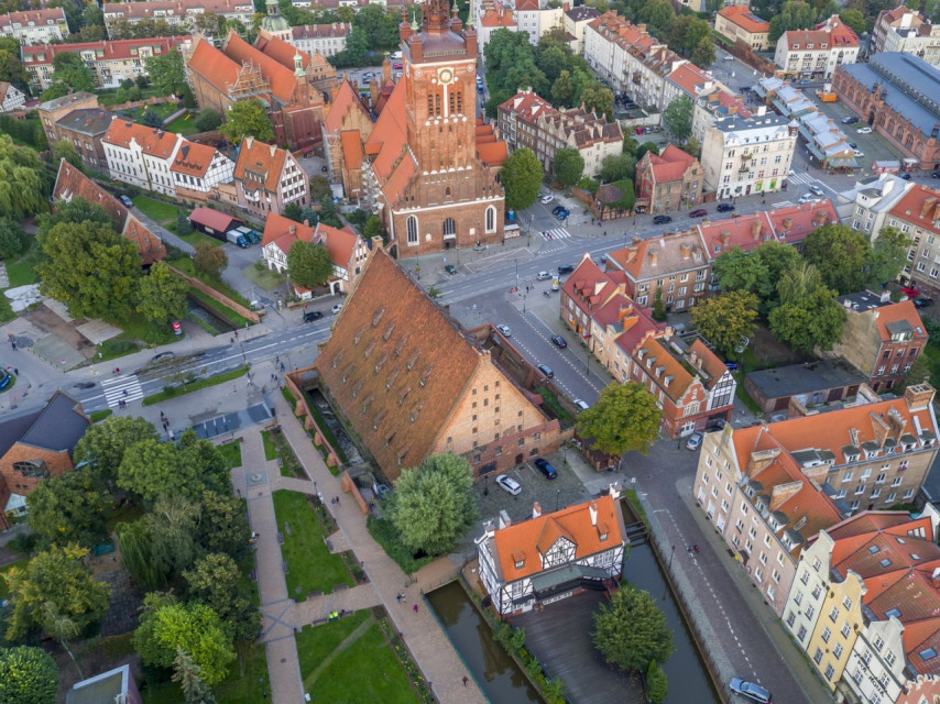 Wielki Młyn, w którym znajduje się Muzeum Bursztynu, fot. Dariusz Kula / mat. Muzeum Gdańska