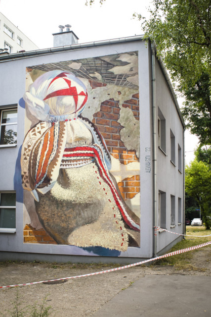 Mural Alexa Maksiova w Łodzi, fot. Magda Ghia, Fundacja Urban Forms