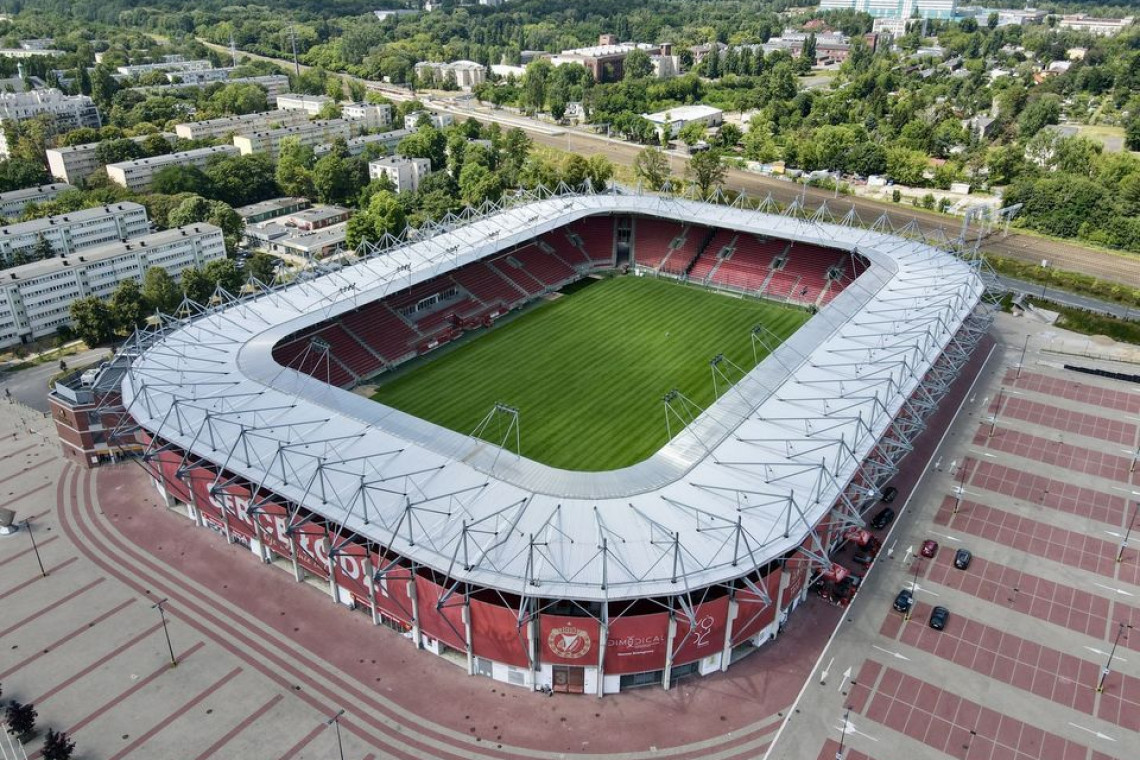 Stadion Widzewa Łódź ma nową murawę