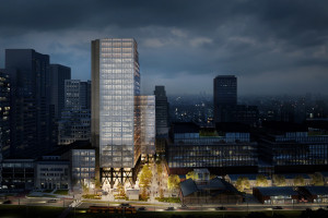 Skanska stosuje beton o obniżonym śladzie węglowym przy realizacji biurowca Studio w Warszawie