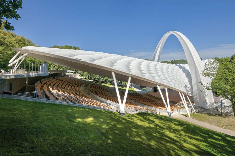 Teatr Letni im. Heleny Majdaniec w Szczecinie - modernizacja, projekt: Flanagan Lawrence, inwestor: Miasto Szczecin, fot. Piotr Krajewski