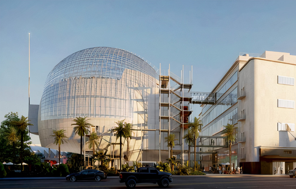 Academy Museum of Motion Pictures w Los Angeles. fot. mat. Saint-Gobain Glass