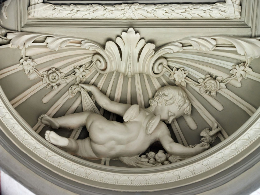 W wyniku trwających 3 lata prac konserwatorskich zostały odsłonięte i odrestaurowane przepiękne detale architektoniczne w renesansowym i barokowym stylu. fot. Piotr Gęsicki