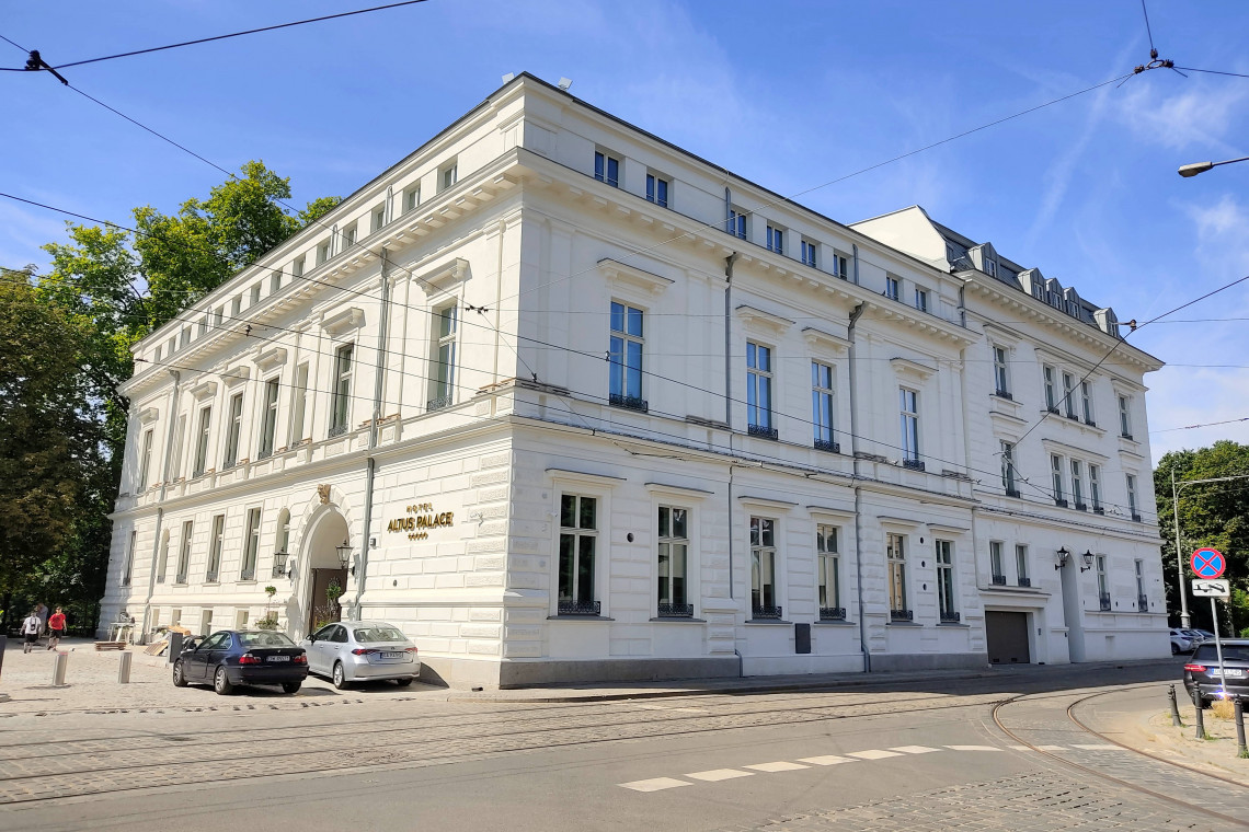W dawnym Pałacu Leipzigera we Wrocławiu rusza butikowy hotel. Prace konserwatorskie trwały 3 lata