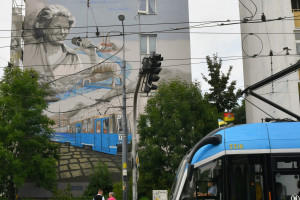 Maria Koterbska ma swój mural w centrum Wrocławia