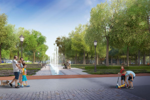 Park Staromiejski w Łodzi na nowo. Pojawią się fontanny, altany i skatepark
