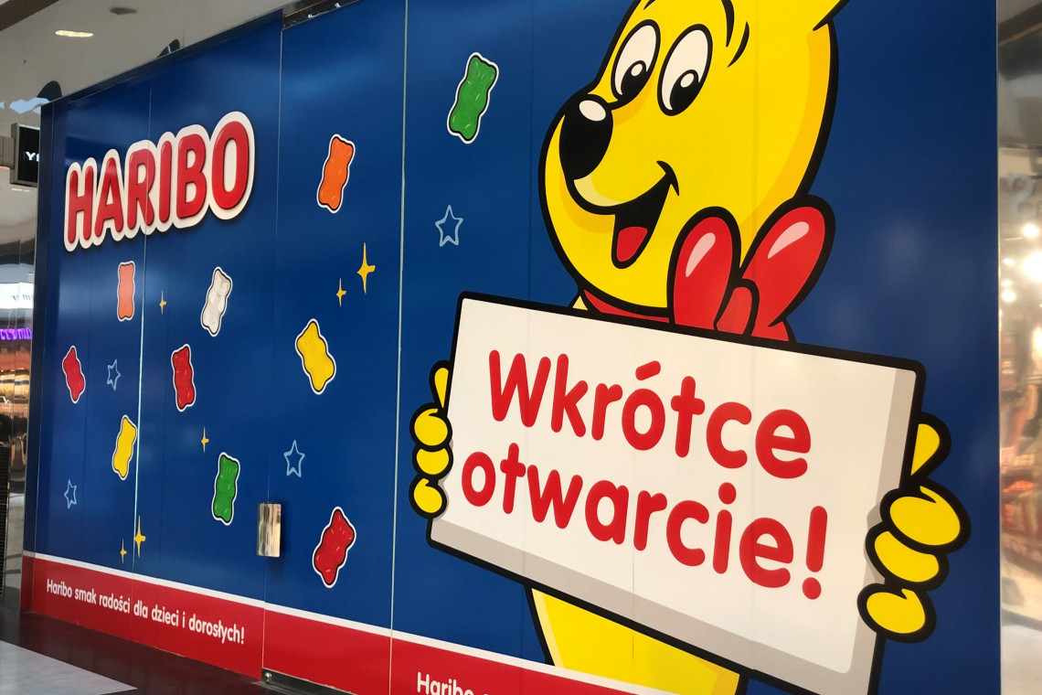 Haribo potwierdza otwarcie pierwszego w Polsce sklepu. Pojawi się w Factory Ursus