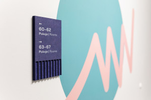 Blank Studio zgarnia dwa Red Doty za wayfinding